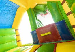 Acheter château gonflable gonflable avec toboggan en forme de crocodile pour enfant