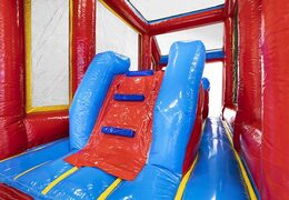 Parcours d'obstacles gonflables en montagnes russes de 19 m avec des objets 3D assortis et des parcours doubles dans différents thèmes pour les enfants. Commandez des parcours d'obstacles gonflables maintenant en ligne chez JB Gonflables France