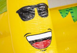 Coussin d'air standard gonflable avec des bananes et des singes à vendre pour les enfants