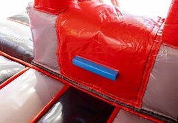 Coussin d'air gonflable de thème d'hôtel animal avec la glissière à vendre pour des enfants