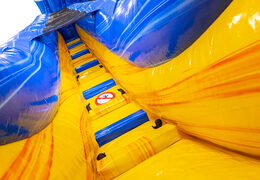 Commandez un toboggan aquatique gonflable Waterslide D22 Hawaii avec thème tropical