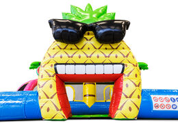 Achetez un château gonflable sur le thème de Flamingo pour les enfants. Commandez des structures gonflables en ligne chez JB Gonflables France