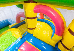 Commandez Château gonflable gonflable Flamingo avec imprimés pour enfants. Achetez des châteaux gonflables en ligne chez JB Gonflables France