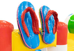 Commandez un toboggan gonflable 4 en 1 sur le thème Canard en caoutchouc pour vos enfants. Achetez des toboggans gonflables en ligne maintenant chez JB Gonflables France