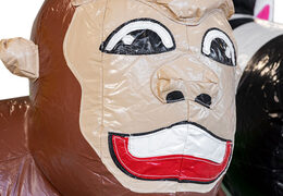 Château gonflable Mini Multiplay gonflable sur le thème de la Jungle à vendre pour les enfants. Commandez maintenant des châteaux gonflables gonflables chez JB Gonflables France