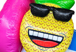 Achetez un château gonflable gonflable Mini Multiplay sur le thème Flamingo pour les enfants. Châteaux gonflables à vendre chez JB Gonflables France