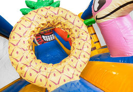 Commandez le château gonflable gonflable Multi Slide Caribbean avec toboggan pour enfants. Achetez maintenant des châteaux gonflables gonflables en ligne chez JB Gonflables France