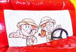 Achat château gonflable multi box gonflable safari