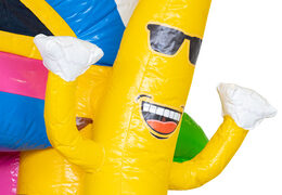 Commandez la fête d'été du château gonflable multi-boîtes gonflables