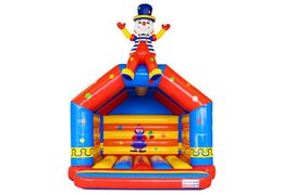 Achetez votre château gonflable sur le thème du cirque et du clown chez JB Inflatables