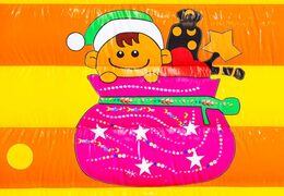 Acheter château gonflable sur le thème du cirque