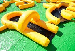 Parcours de golf gonflable