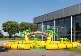 Jeu de golf gonflable tropical