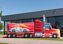 Acheter un camion videur de flammes chez JB Inflatables