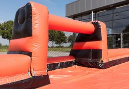 Travail de savon dans un match de football