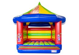 Achetez un grand coussin d'air couvert dans un thème de carrousel pour les enfants. Achetez des coussins d'air en ligne chez JB Inflatables Pays-Bas