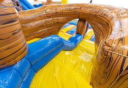 Toboggan de la maison gonflable Slideworld sur le thème des pirates