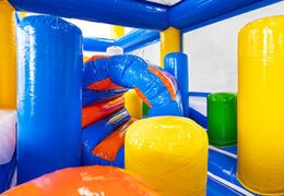 Bleu rouge jaune vert parcours du combattant trou pour ramper module Pillar Dodge