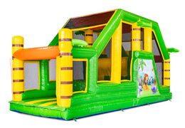 Module de parcours du combattant thème jungle Base Jump