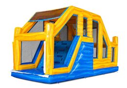 Module de saut de base du parcours d'obstacles modulaire en thème de marbre