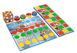 Ensemble de jeux coloré à l'arrière du Softplay sur le thème Pirate Seaworld