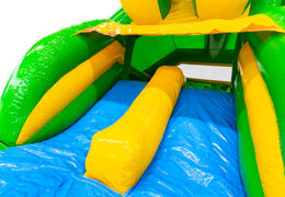 Achetez la glissière bleue, jaune, verte de Slide Combo dubbelslide chez JB