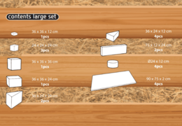 Contenu du set Large Softplay en thème de ferme acheter en ligne