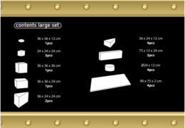 Achetez en ligne le contenu de l'ensemble Softplay Large sur le thème Pirate - Seaworld