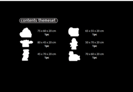 Contenu du set thématique Softplay en thème Pirate - Monde Marin commander en ligne chez JB