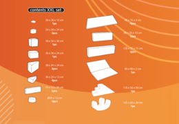 Commandez le contenu de l'ensemble Softplay XXL sur le thème Standard chez JB Inflatables à Meppel