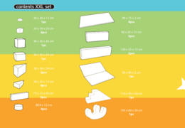 Commandez le contenu de l'ensemble Softplay XXL sur le thème Licorne chez JB Inflatables à Meppel