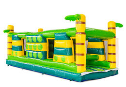 Module du parcours d'obstacles Gate Dodger avec un palmier sur le thème du crocodile