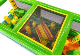 Module "Pillar Dodger" parcours d'obstacles modulaire, piliers et tunnel à monter soi-même