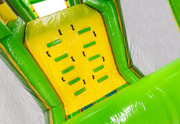 Mur d'escalade du module de parcours d'obstacles Base Jump