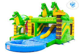 Commandez le château gonflable Multiplay Dubbelslide en ligne chez JB