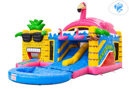 Commandez le château gonflable Multiplay Dubbelslide en ligne chez JB