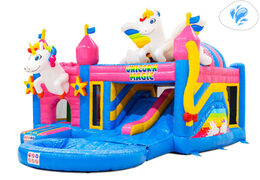 Commandez le château gonflable Multiplay Dubbelslide en ligne chez JB