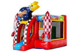 Commandez le château gonflable Midi Bounce en style BD en ligne chez JB Inflatables