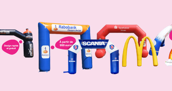 Arches sur mesure sur demande chez JB Inflatables