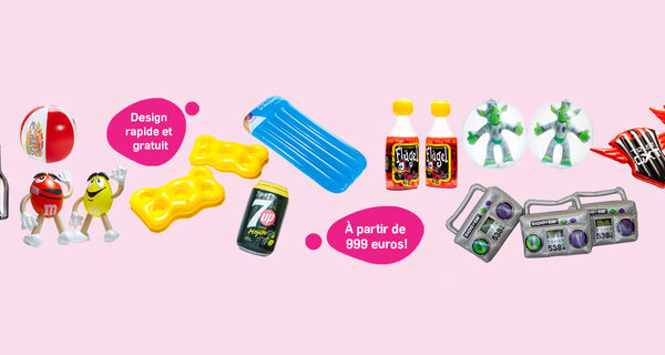 Publicité gonflable personnalisée sur demande chez JB
