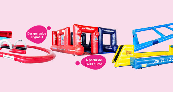 Embarquement personnalisé sur demande chez JB Inflatables