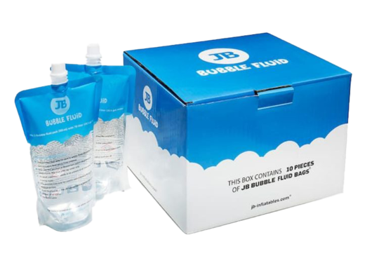 Bubbles doos met flacons voor bubble inflatables 