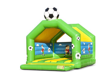 Acheter un grand château gonflable sur le thème du football pour les enfants