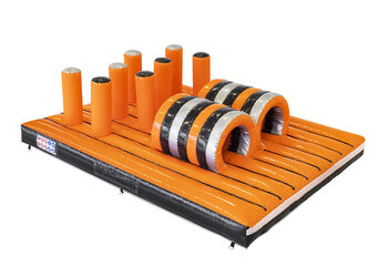 Achetez un parcours d'obstacles gonflable 40 pièces giga modulaire Tunnel Dodger Platform pour enfants. Commandez des parcours d'obstacles gonflables en ligne maintenant chez JB Gonflables France