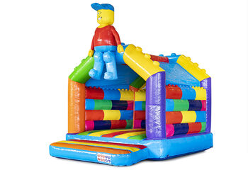Achetez un château gonflable superblocs standard dans un design saisissant et une animation amusante sous la forme d'une poupée pour enfants. Châteaux gonflables à vendre en ligne chez JB Gonflables France