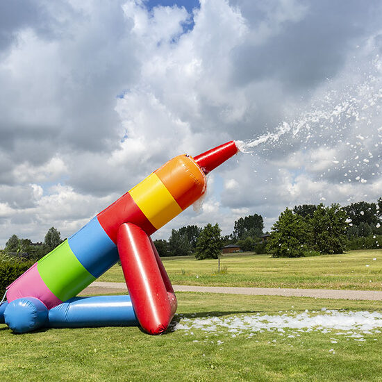 Opblaasbare schuim bubble kanonnen in standaard thema kopen voor kinderen