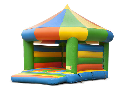 Achetez un château gonflable carrousel dans un thème standard pour les enfants. Commandez des châteaux gonflables en ligne chez JB Gonflables France