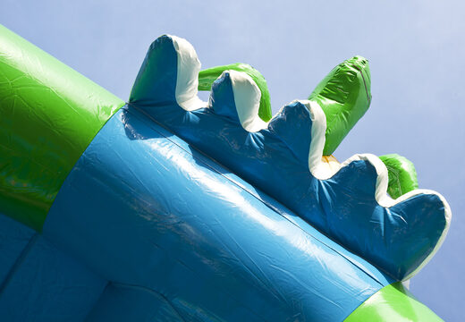 Achetez des château gonflable de tortue standard avec un objet 3D sur le dessus pour les enfants. Commandez des châteaux gonflables en ligne chez JB Gonflables France