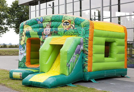 Commandez le château gonflable d'intérieur maxi multifun jungle gonflable pour les enfants chez JB Gonflables France. Achetez des châteaux gonflables en ligne chez JB Gonflables France