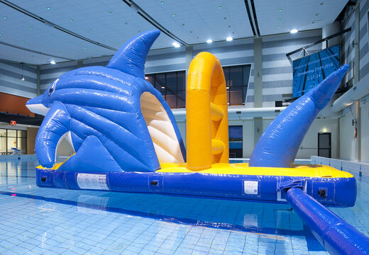 Procurez-vous un toboggan de piscine gonflable hermétique sur le thème des dauphins pour petits et grands. Commandez des jeux de piscine gonflables maintenant en ligne chez JB Gonflables France